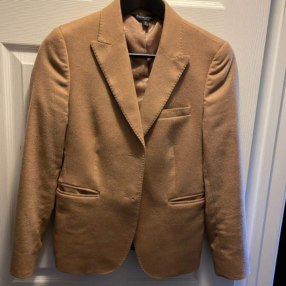 Brooks Brothers 2P Women’s Camel Hair Blazer